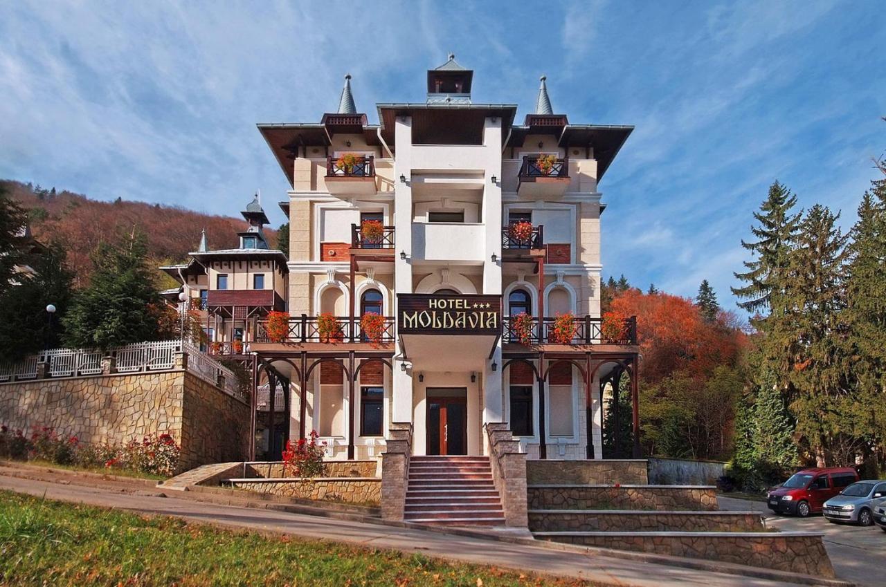 Hotel Moldavia Slănic-Moldova Exteriör bild